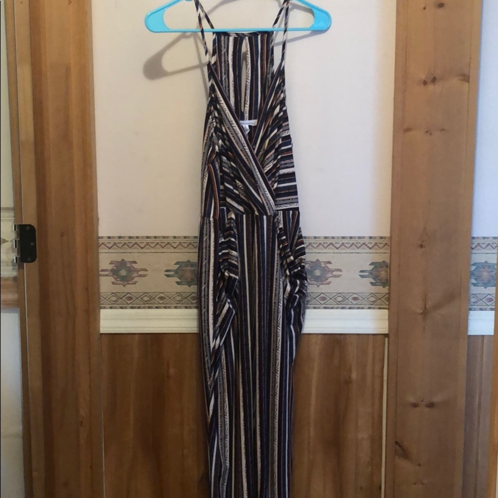 Pant jumpsuit with pockets